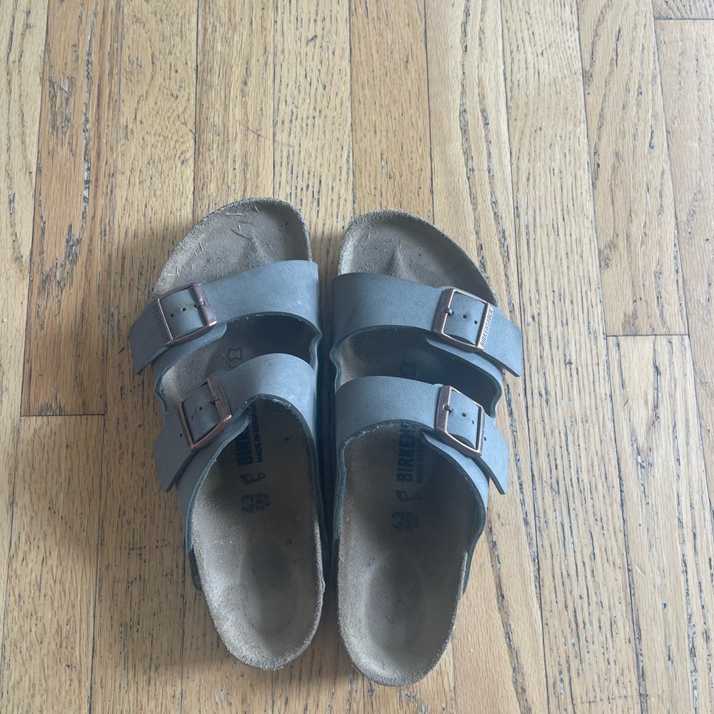 Birkenstock Mens Sandals - Blue and Brown